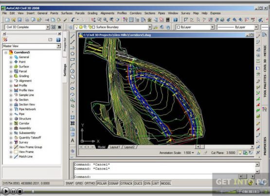 Autodesk AutoCAD Civil 3D 2008 Offline Installer Download