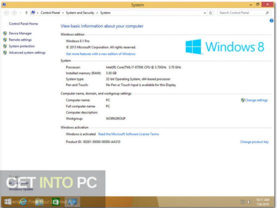   Windows 8.1 All in One 32 64 Bit updated in June 2019 Latest version Download 