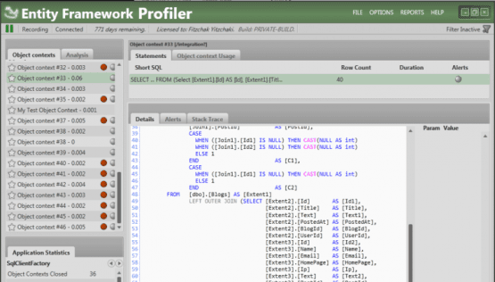 Entity Framework Profiler 2020 Offline Installer Download