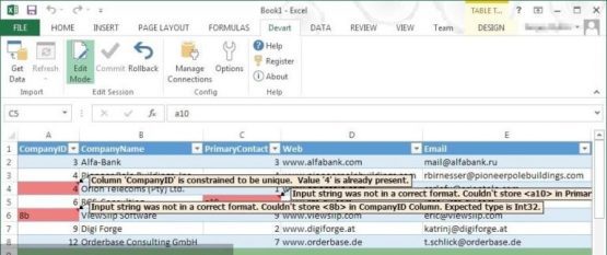 Devart Excel Add-ins offline Installer Download