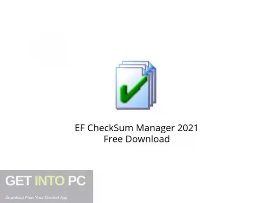 EF CheckSum Manager 2021 Free Download