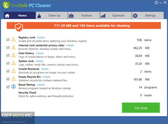 OneSafe PC Cleaner Pro Offline Installer Download