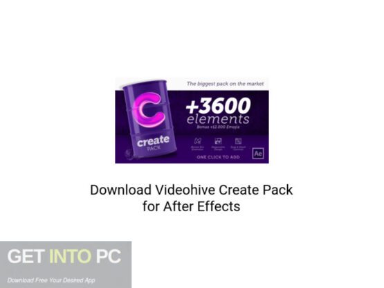 Videohive Create Pack for After Effects Free Download