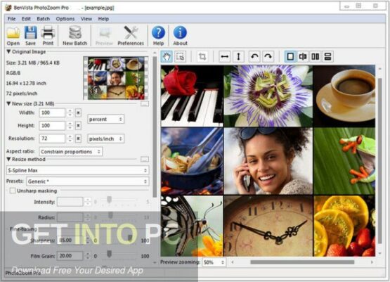 Benvista PhotoZoom Pro 2022 offline Installer Download