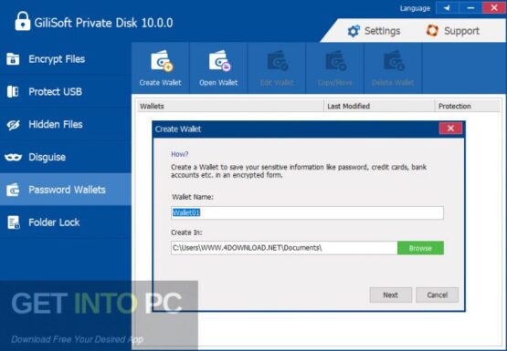 GiliSoft Private Disk 2022 Offline Installer Download