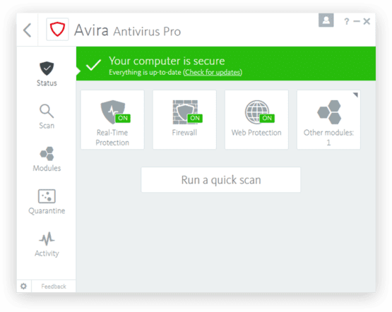 Avira Antivirus Pro 2017 Latest Version Download