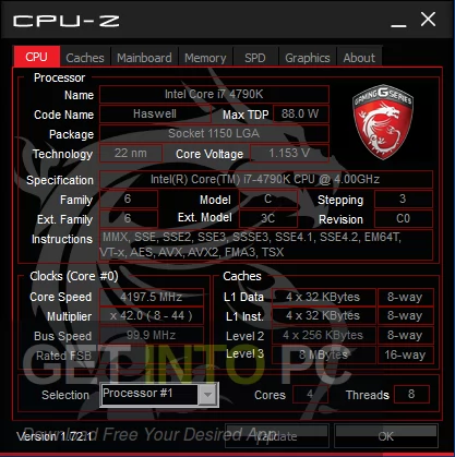 CPU-Z 2019 Direct Link Download