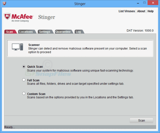 McAfee Stinger Direct Link Download