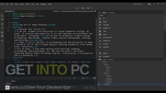Adobe Dreamweaver CC 2020 Offline Installer Download