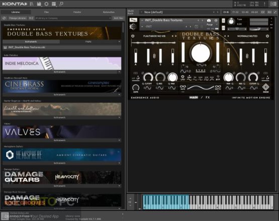 Emergence Audio – Double Bass Textures Offline Installer Download