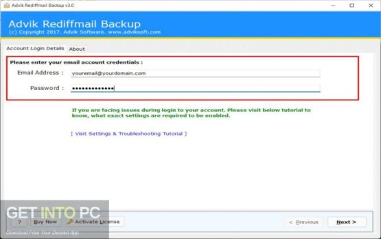 Advik Rediffmail Backup 2022 Direct Link Download 