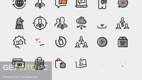 VideoHive – 50 Animated Business Icons AEP Free Download