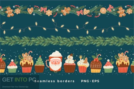 CreativeMarket – Christmas Clip Art [PNG] Offline Installer Download 