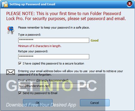 ThunderSoft Folder Password Lock Pro 2023 Offline Installer Download 
