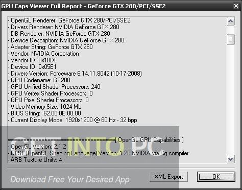 GPU Caps Viewer Direct Link Download