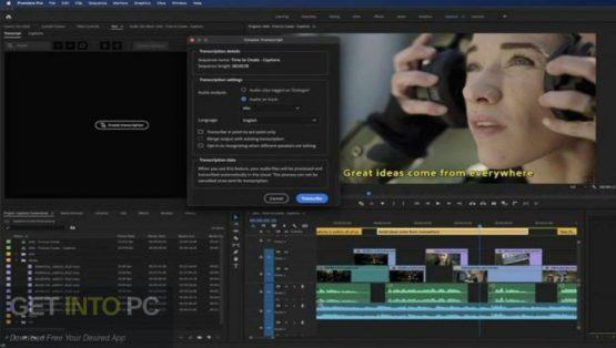 Adobe Speech to Text for Premiere Pro 2023 Direct Link Download 