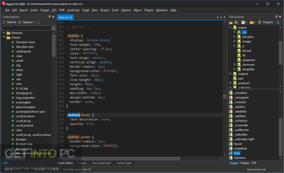 Blumentals Rapid CSS 2020 Offline Installer Download