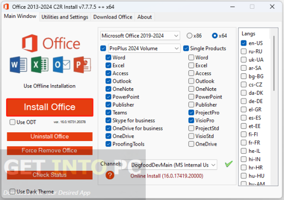 Microsoft Office Professional Plus 2024 Offline Installer Download