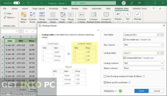 Ablebits Ultimate Suite for Excel Business Edition 2024 Direct Link Download