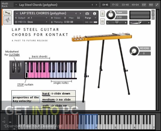 Past to Future Reverbs – Lap Steel Guitar Chords (Kontakt) Latest Version Download