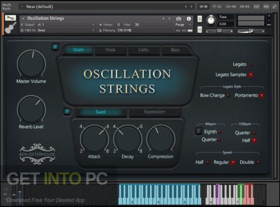 Osterhouse Sounds – Oscillation Strings 1. 1. 0 (Kontakt) Offline Installer Download