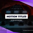 VideoHive – Modern Motion Titles [AEP] Free Download