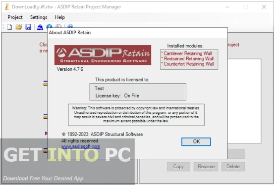 ASDIP Retain 2024 Latest Version Download