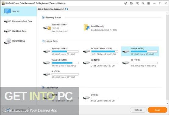 MiniTool Power Data Recovery 2025 Offline Installer Download