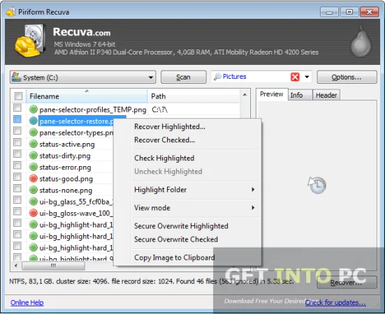 Recuva File Recovery 2