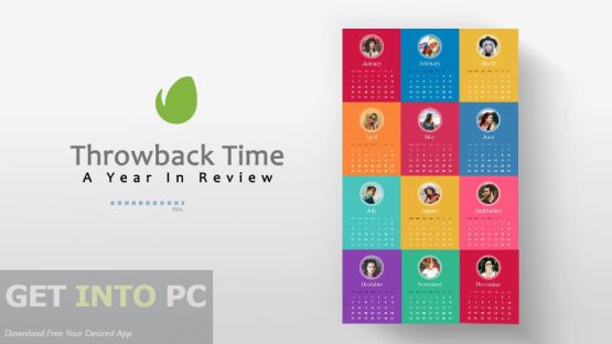 VideoHive – Calendar Concept Photo Throwback [AEP] Free Download