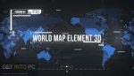 VideoHive – World Map Element 3D [AEP] Free Download