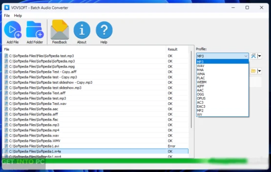 VovSoft Batch Audio Converter 2025 Direct Link Download