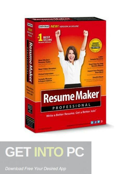 ResumeMaker Professional Deluxe 2025 Free Download