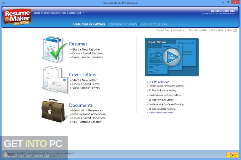 ResumeMaker Professional Deluxe 2025 Offline Installer Download