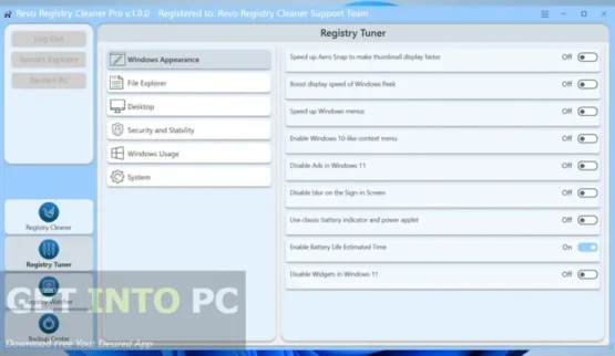 Revo Registry Cleaner Pro 2025 Offline Installer Download