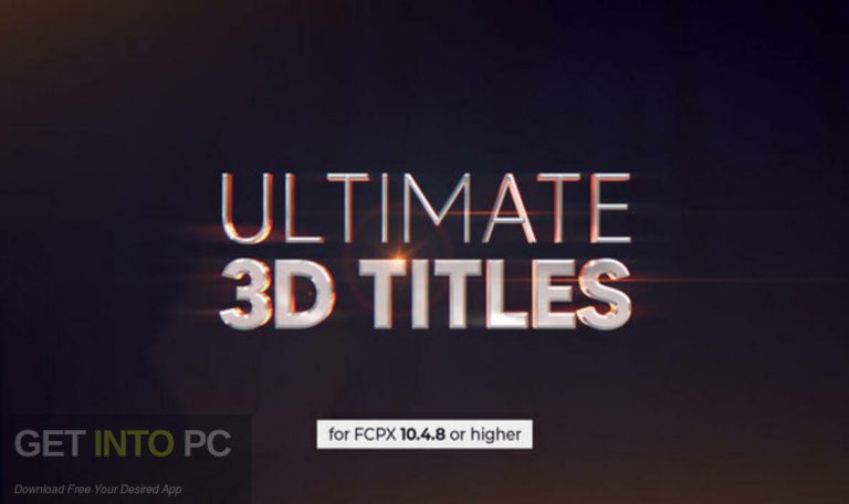 VideoHive – Ultimate 3D Titles Pack [AEP] Free Download